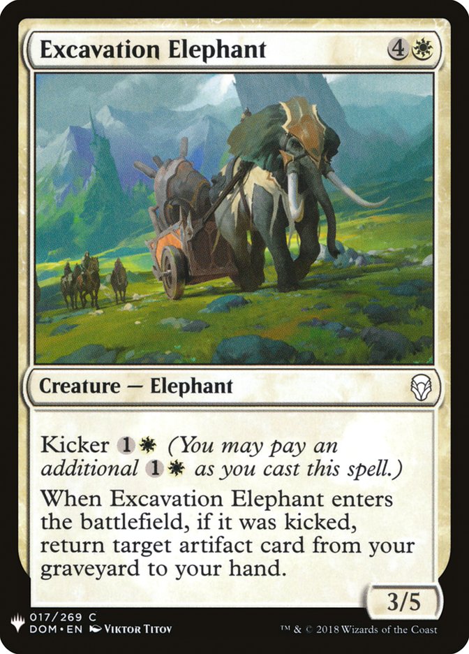 Excavation Elephant [Mystery Booster] | Gear Gaming Bentonville