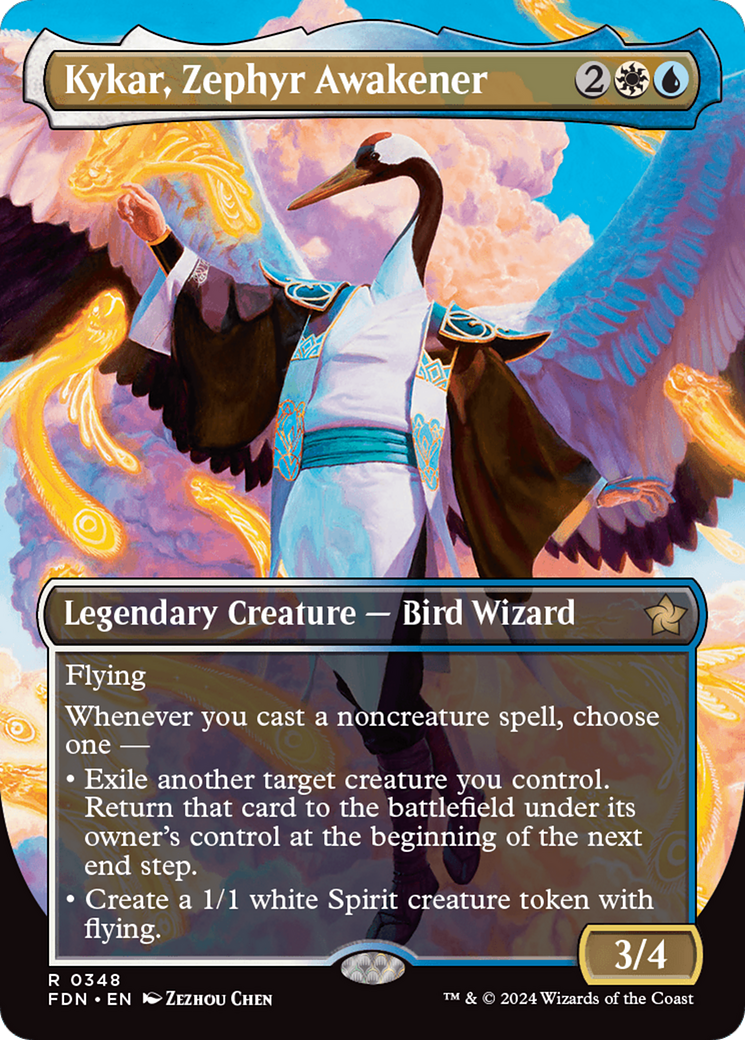 Kykar, Zephyr Awakener (Borderless) [Foundations] | Gear Gaming Bentonville