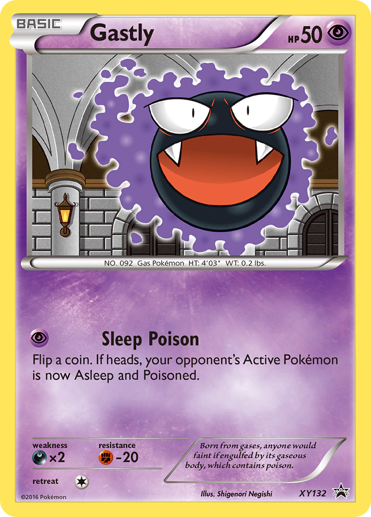 Gastly (XY132) [XY: Black Star Promos] | Gear Gaming Bentonville