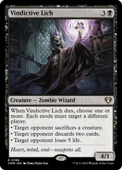 Vindictive Lich [Commander Masters] | Gear Gaming Bentonville