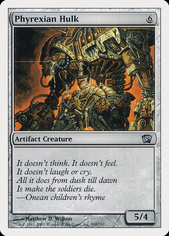 Phyrexian Hulk [Eighth Edition] | Gear Gaming Bentonville