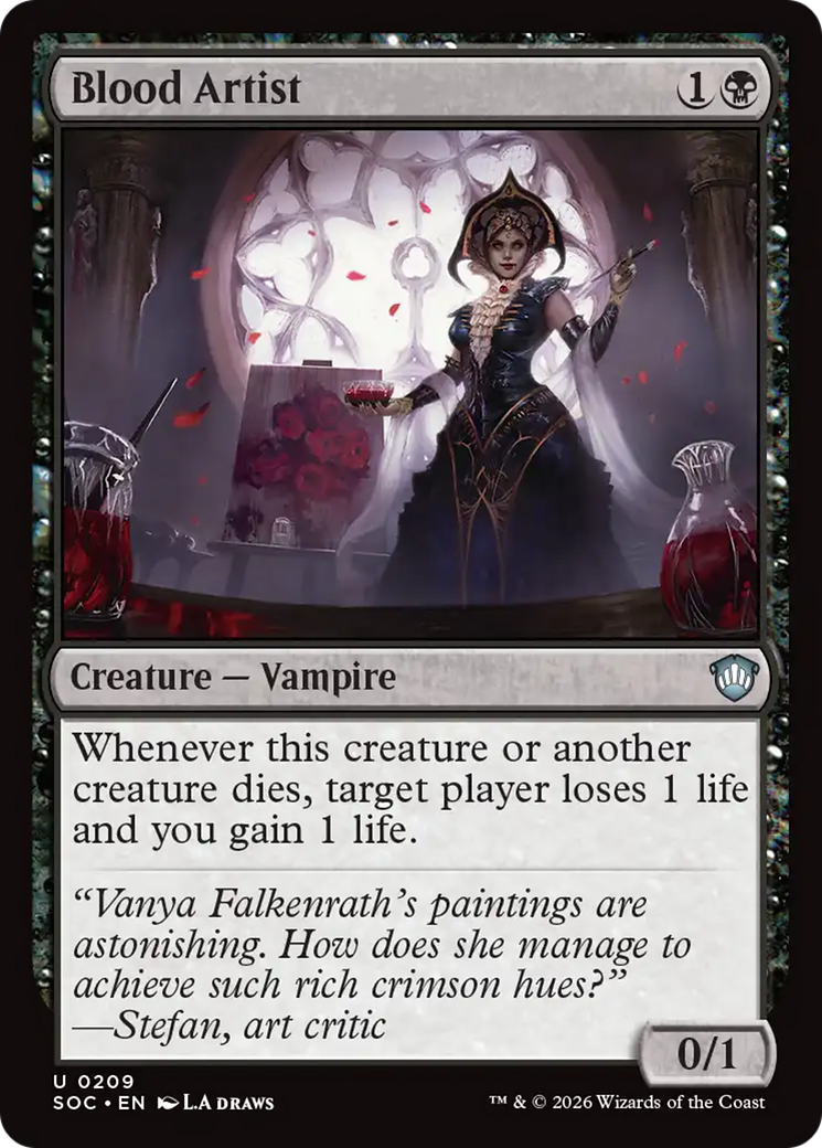 Blood Artist [Secrets of Strixhaven Commander] | Gear Gaming Bentonville