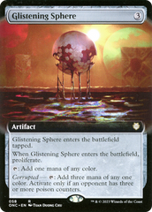 Glistening Sphere (Extended Art) [Phyrexia: All Will Be One Commander] | Gear Gaming Bentonville