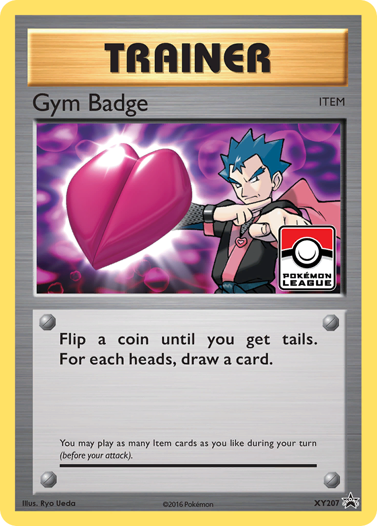 Gym Badge (XY207) (Koga) [XY: Black Star Promos] | Gear Gaming Bentonville