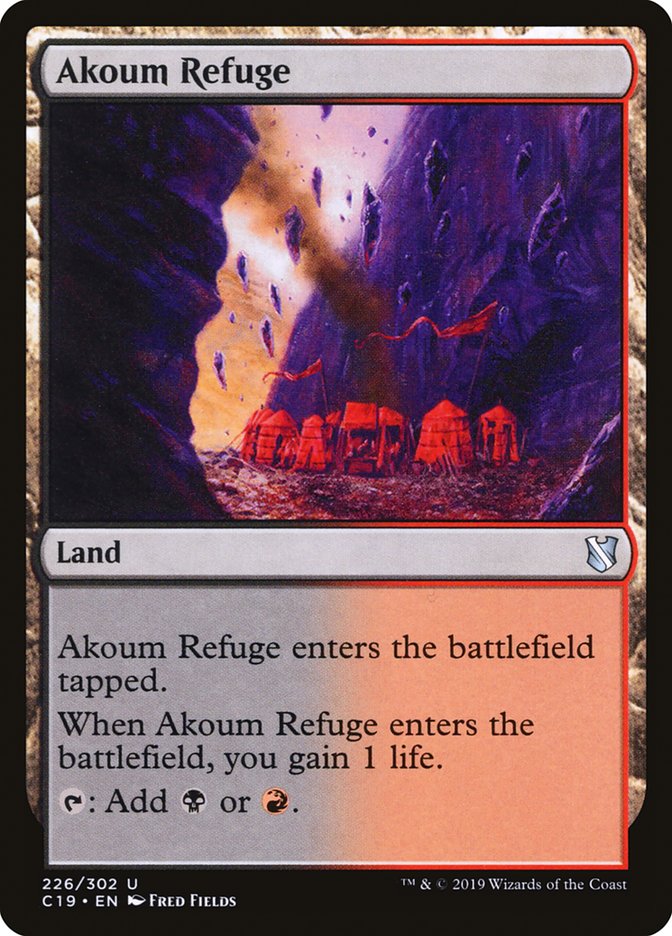 Akoum Refuge [Commander 2019] | Gear Gaming Bentonville