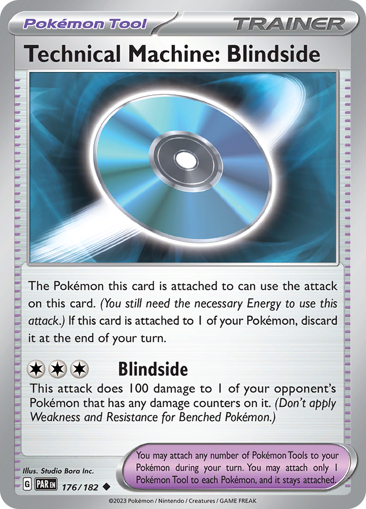 Technical Machine: Blindside (176/182) [Scarlet & Violet: Paradox Rift] | Gear Gaming Bentonville