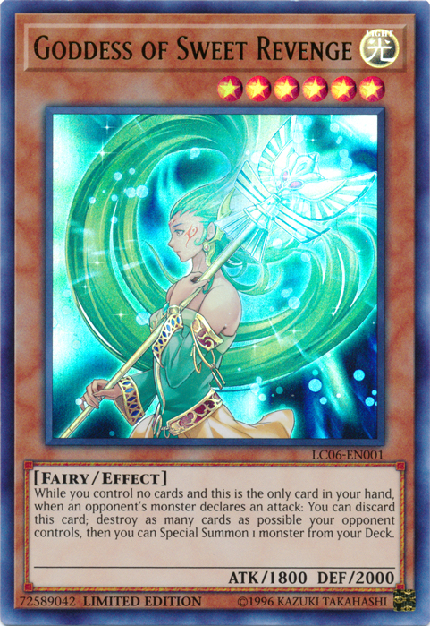 Goddess of Sweet Revenge - LC06-EN001 [LC06-EN001] Ultra Rare | Gear Gaming Bentonville