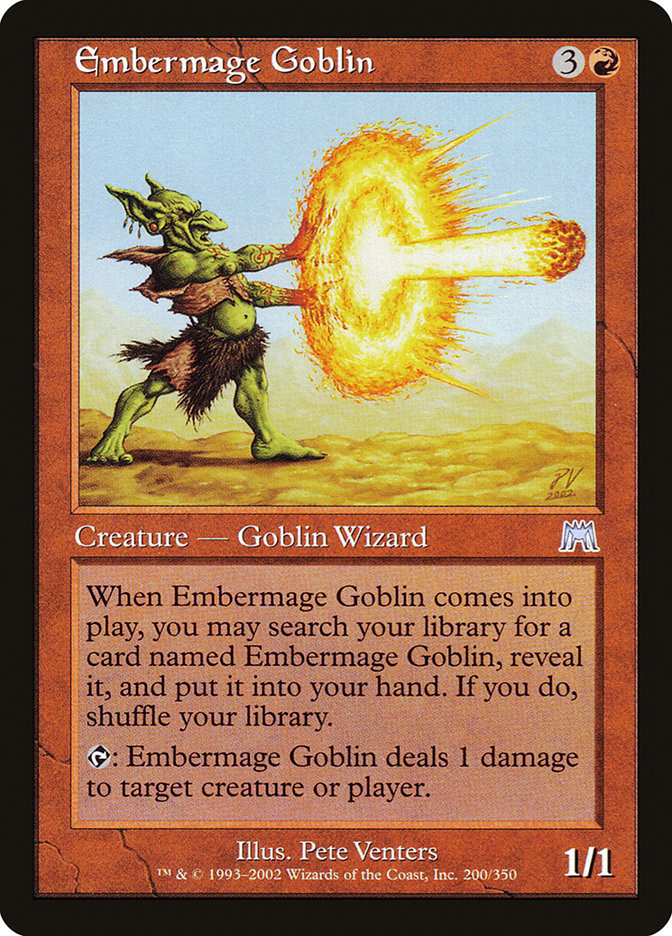 Embermage Goblin [Onslaught] | Gear Gaming Bentonville