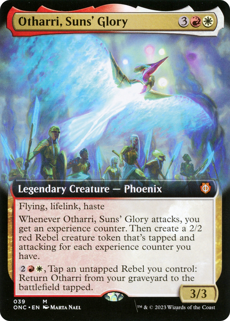 Otharri, Suns' Glory (Extended Art) [Phyrexia: All Will Be One Commander] | Gear Gaming Bentonville