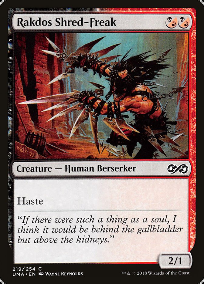 Rakdos Shred-Freak [Ultimate Masters] | Gear Gaming Bentonville