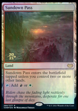 Sundown Pass [Innistrad: Crimson Vow Prerelease Promos] | Gear Gaming Bentonville