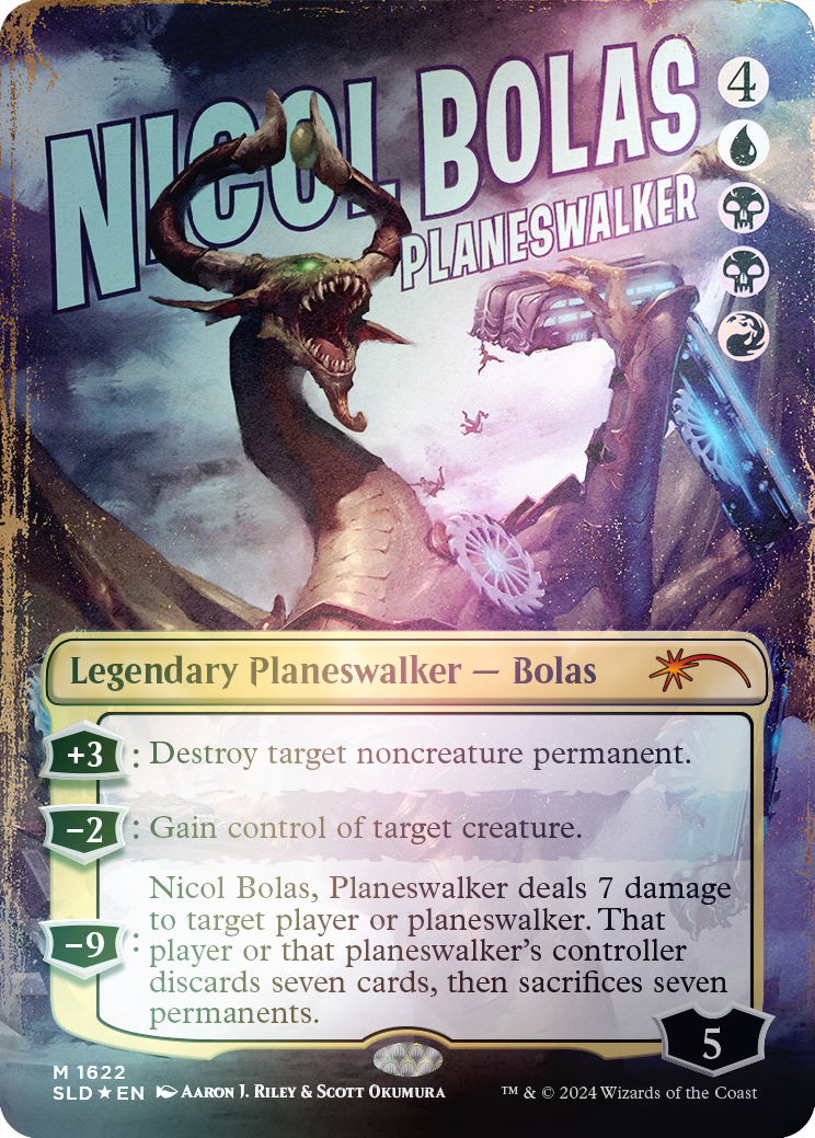 Nicol Bolas, Planeswalker (Rainbow Foil) [Secret Lair Drop Series] | Gear Gaming Bentonville