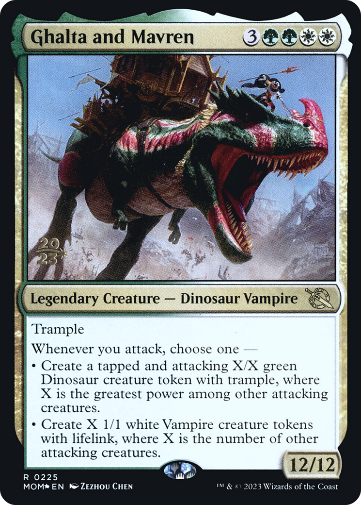 Ghalta and Mavren [March of the Machine Prerelease Promos] | Gear Gaming Bentonville