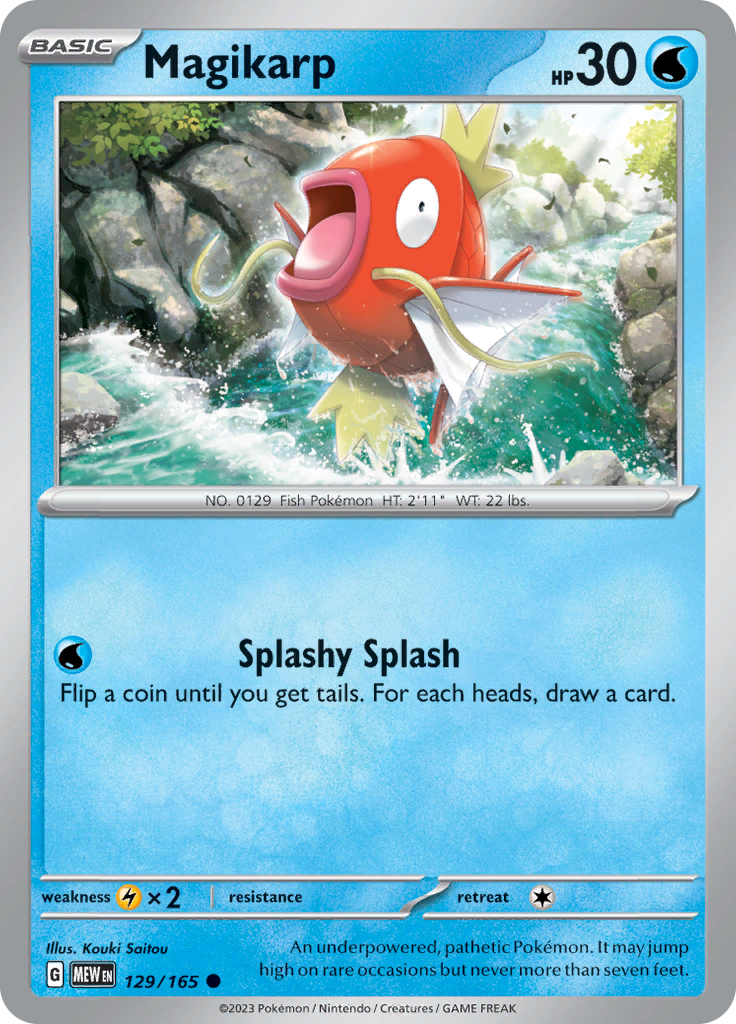 Magikarp (129/165) [Scarlet & Violet 151] | Gear Gaming Bentonville