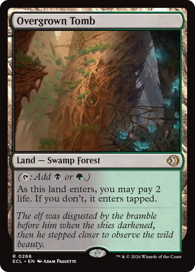 Overgrown Tomb [Lorwyn Eclipsed] | Gear Gaming Bentonville