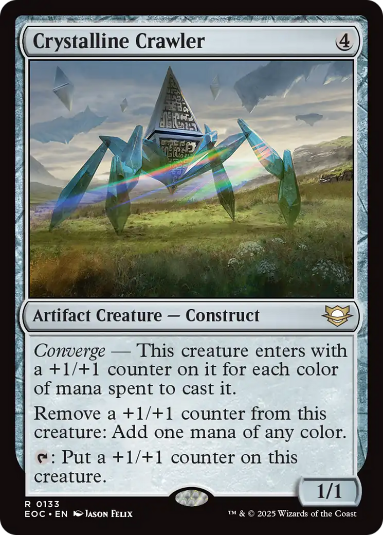 Crystalline Crawler [Edge of Eternities Commander] | Gear Gaming Bentonville