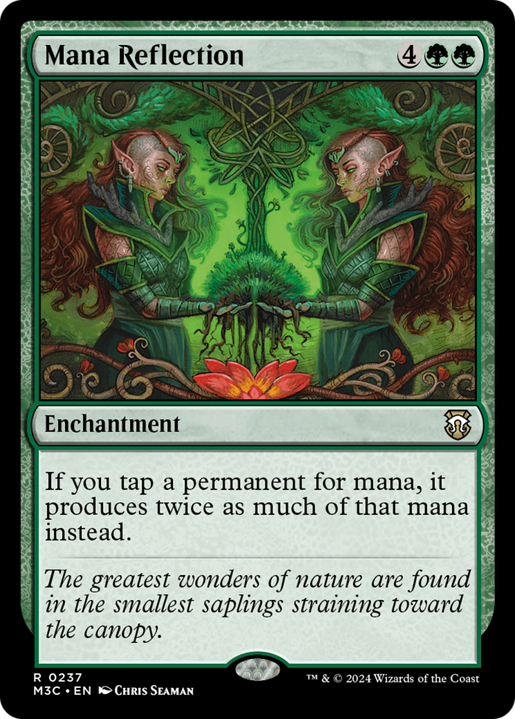 Mana Reflection (Ripple Foil) [Modern Horizons 3 Commander] | Gear Gaming Bentonville