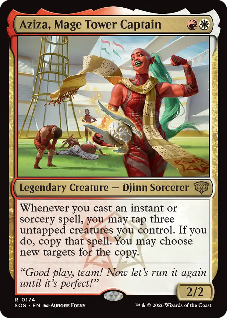Aziza, Mage Tower Captain [Secrets of Strixhaven] | Gear Gaming Bentonville