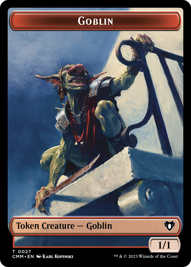 Goblin Token [Commander Masters Tokens] | Gear Gaming Bentonville