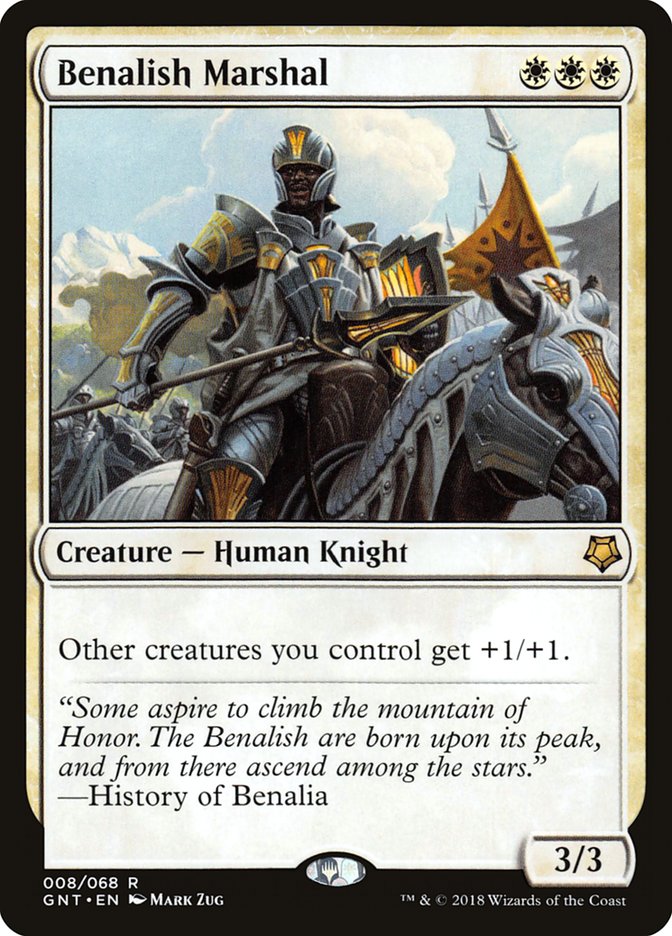 Benalish Marshal [Game Night 2018] | Gear Gaming Bentonville
