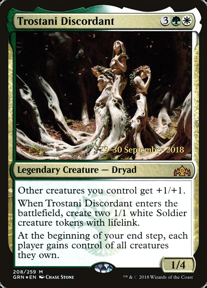 Trostani Discordant [Guilds of Ravnica Prerelease Promos] | Gear Gaming Bentonville
