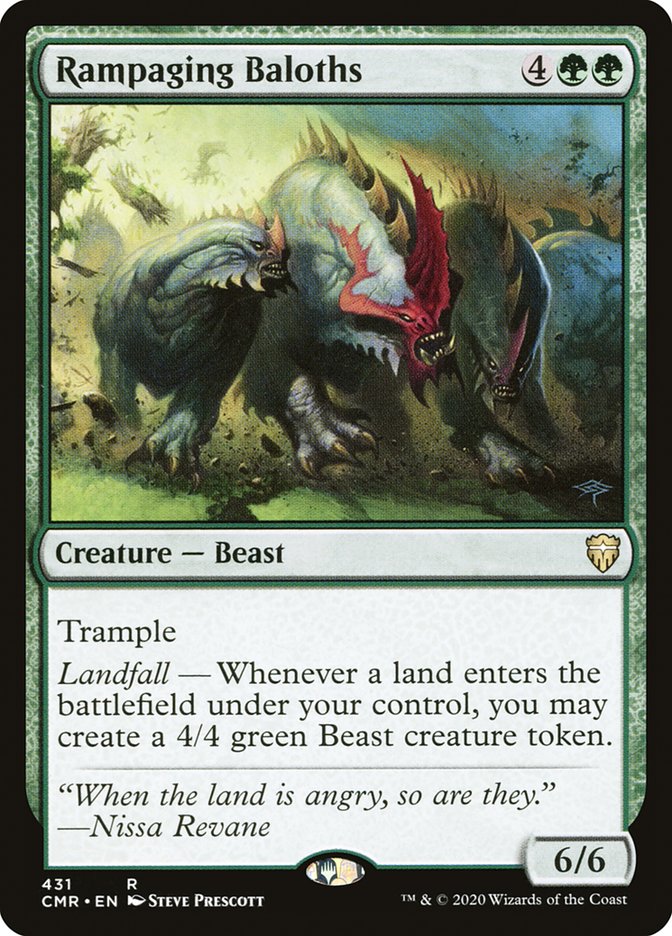 Rampaging Baloths [Commander Legends] | Gear Gaming Bentonville
