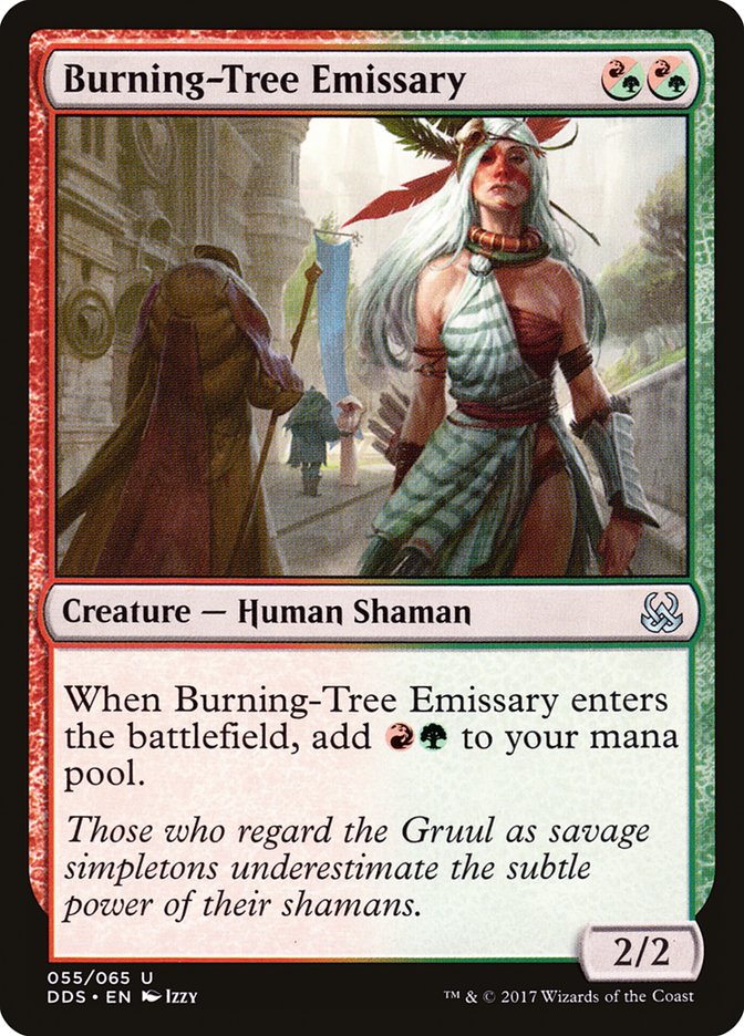 Burning-Tree Emissary [Duel Decks: Mind vs. Might] | Gear Gaming Bentonville