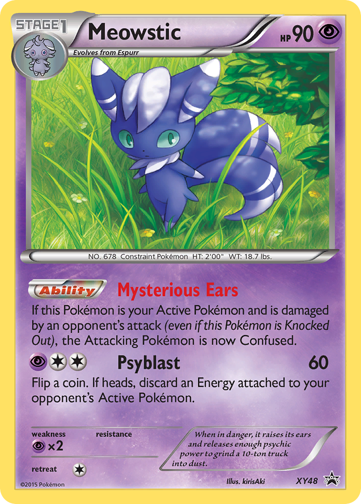 Meowstic (XY48) [XY: Black Star Promos] | Gear Gaming Bentonville