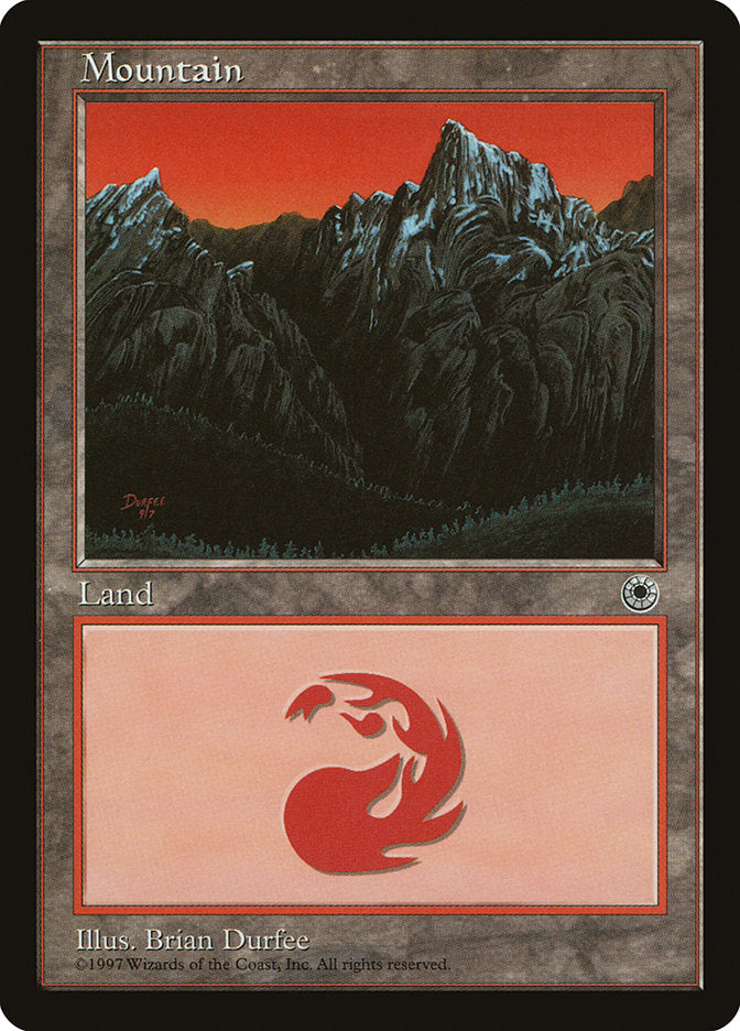 Mountain (9/7 Signature / Peak on Left) [Portal] | Gear Gaming Bentonville