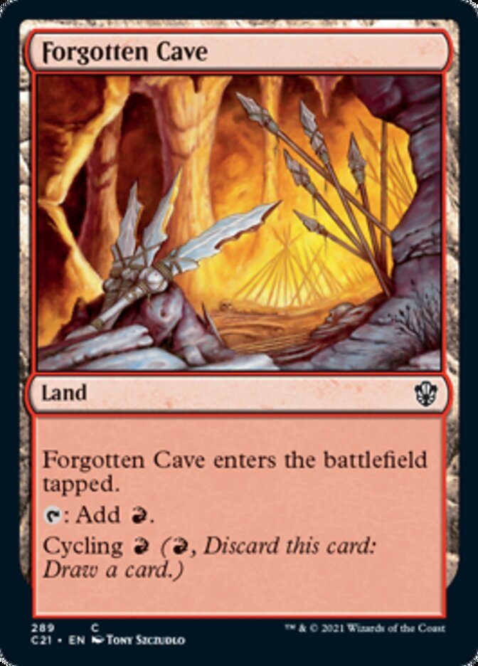 Forgotten Cave [Commander 2021] | Gear Gaming Bentonville