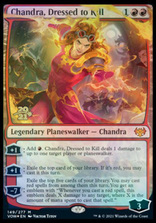 Chandra, Dressed to Kill [Innistrad: Crimson Vow Prerelease Promos] | Gear Gaming Bentonville