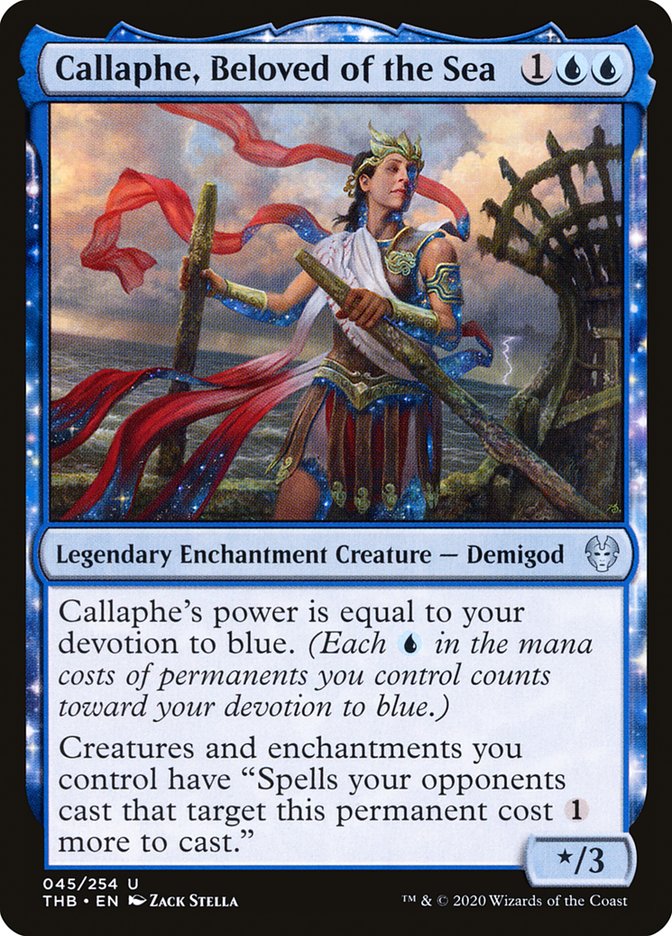 Callaphe, Beloved of the Sea [Theros Beyond Death] | Gear Gaming Bentonville