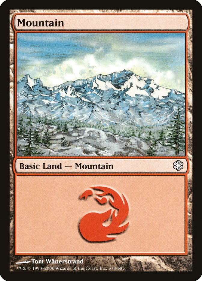 Mountain (378) [Coldsnap Theme Decks] | Gear Gaming Bentonville