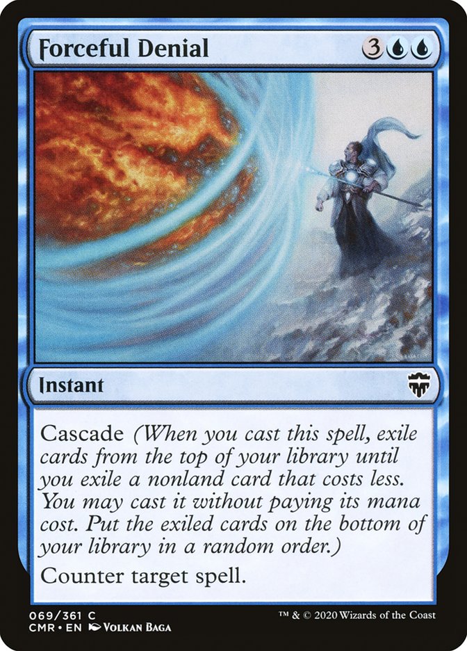 Forceful Denial [Commander Legends] | Gear Gaming Bentonville