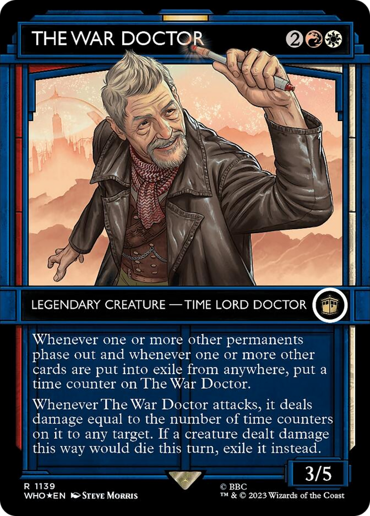 The War Doctor (Showcase) (Surge Foil) [Doctor Who] | Gear Gaming Bentonville