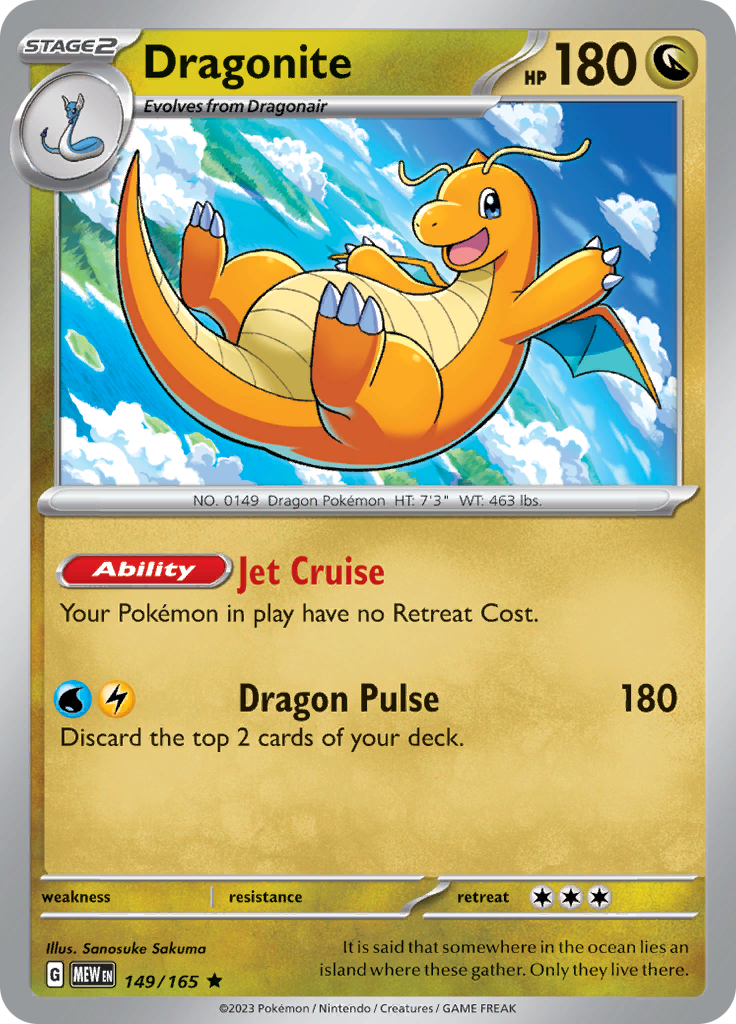 Dragonite (149/165) [Scarlet & Violet: 151] | Gear Gaming Bentonville