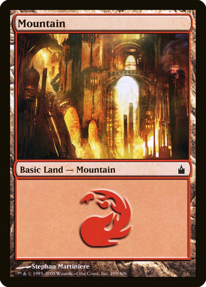 Mountain (299) [Ravnica: City of Guilds] | Gear Gaming Bentonville