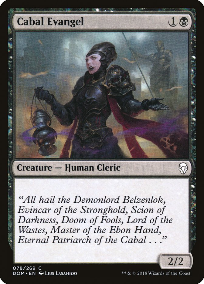 Cabal Evangel [Dominaria] | Gear Gaming Bentonville