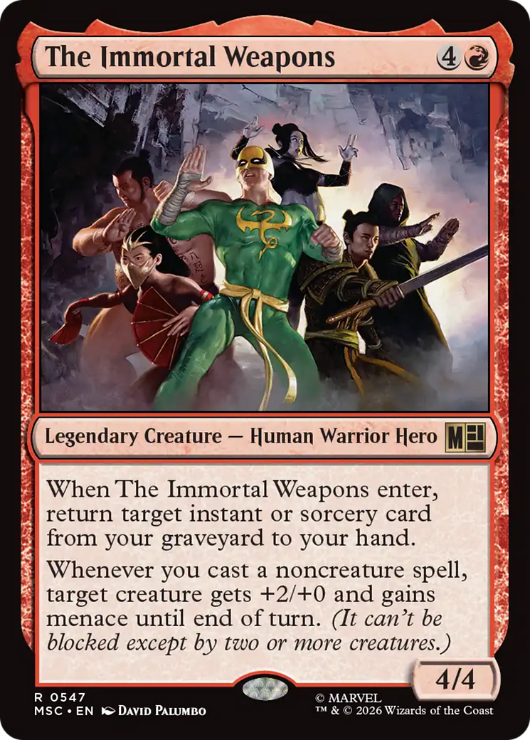 The Immortal Weapons [Marvel Super Heroes Commander] | Gear Gaming Bentonville
