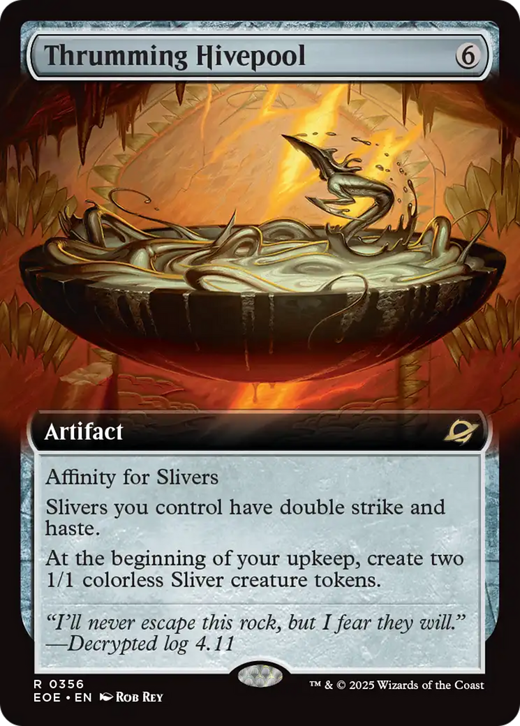 Thrumming Hivepool (Extended Art) [Edge of Eternities] | Gear Gaming Bentonville