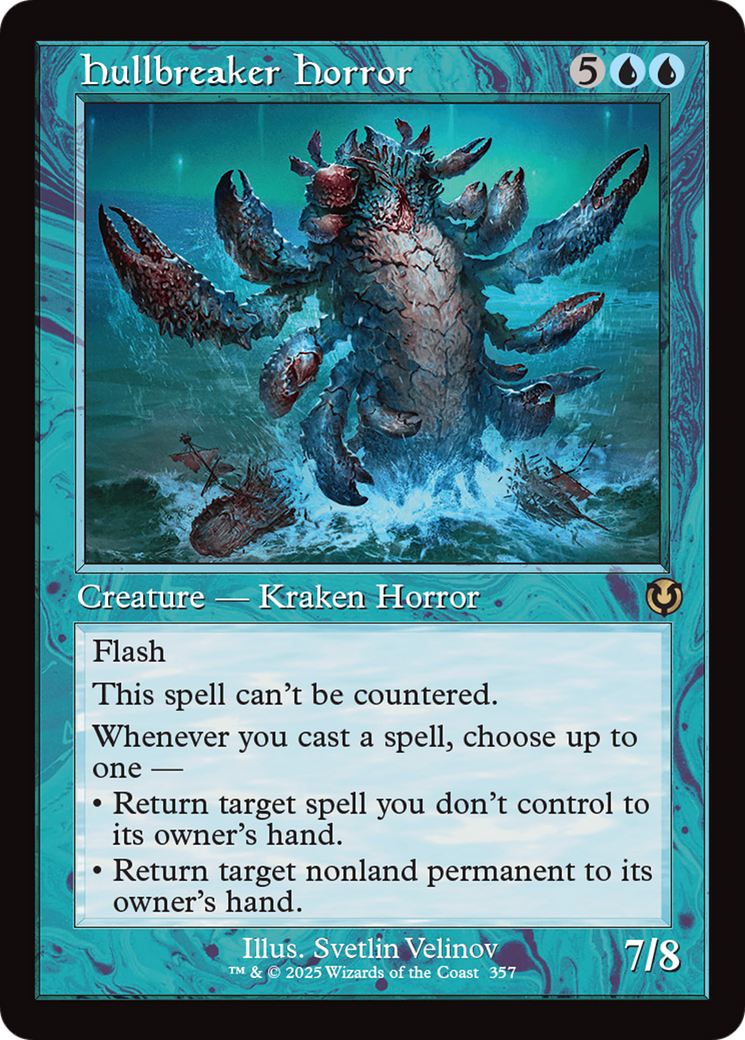 Hullbreaker Horror (Retro Frame) [Innistrad Remastered] | Gear Gaming Bentonville