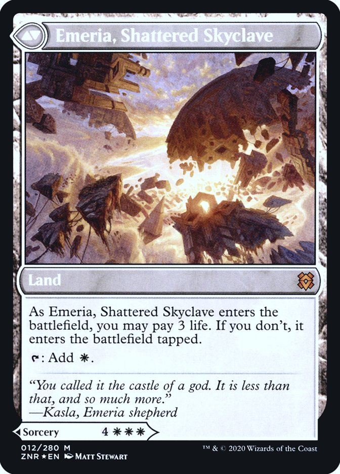 Emeria's Call // Emeria, Shattered Skyclave [Zendikar Rising Prerelease Promos] | Gear Gaming Bentonville