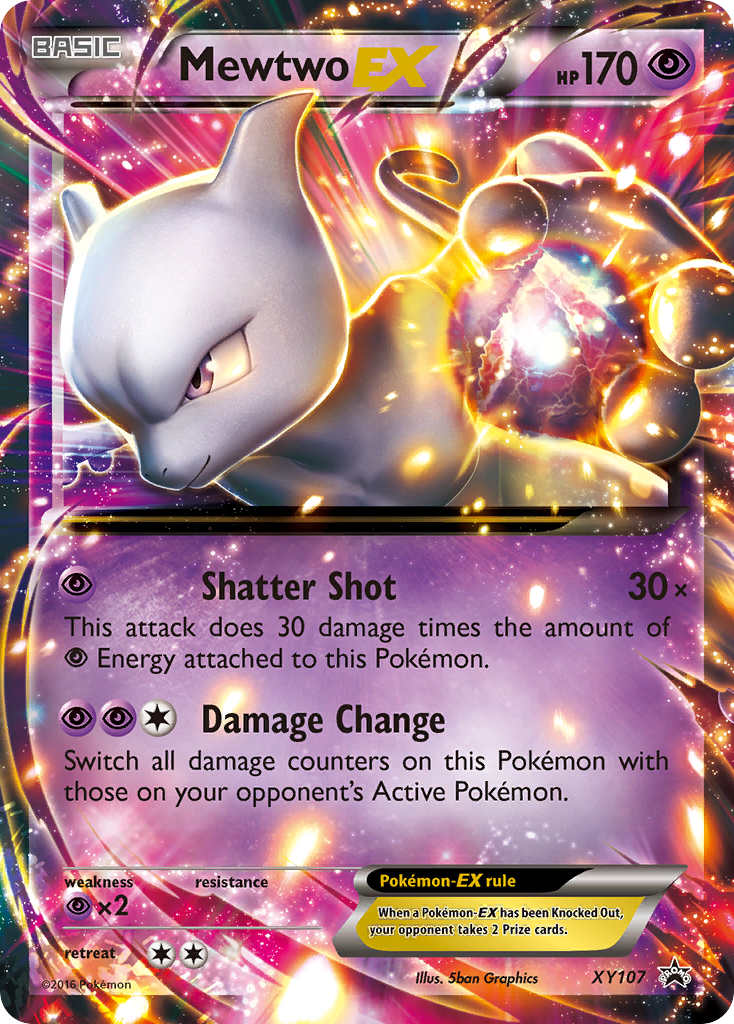 Mewtwo EX (XY107) [XY: Black Star Promos] | Gear Gaming Bentonville