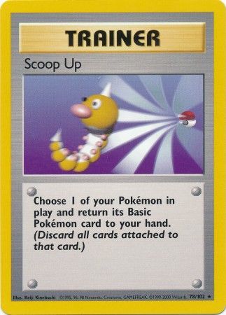 Scoop Up (78/102) [Base Set Unlimited] | Gear Gaming Bentonville
