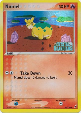 Numel (59/100) (Stamped) [EX: Crystal Guardians] | Gear Gaming Bentonville