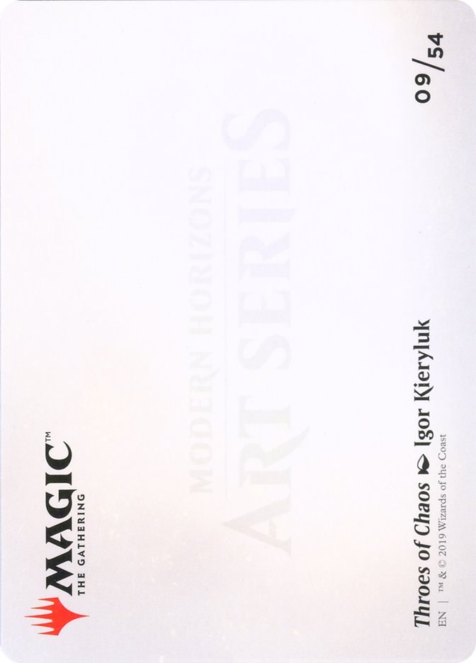 Throes of Chaos // Throes of Chaos [Modern Horizons Art Series] | Gear Gaming Bentonville