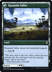Kazandu Mammoth // Kazandu Valley [Zendikar Rising Prerelease Promos] | Gear Gaming Bentonville