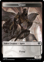 Spirit (0039) // Bird Illusion Double-Sided Token [Commander Masters Tokens] | Gear Gaming Bentonville