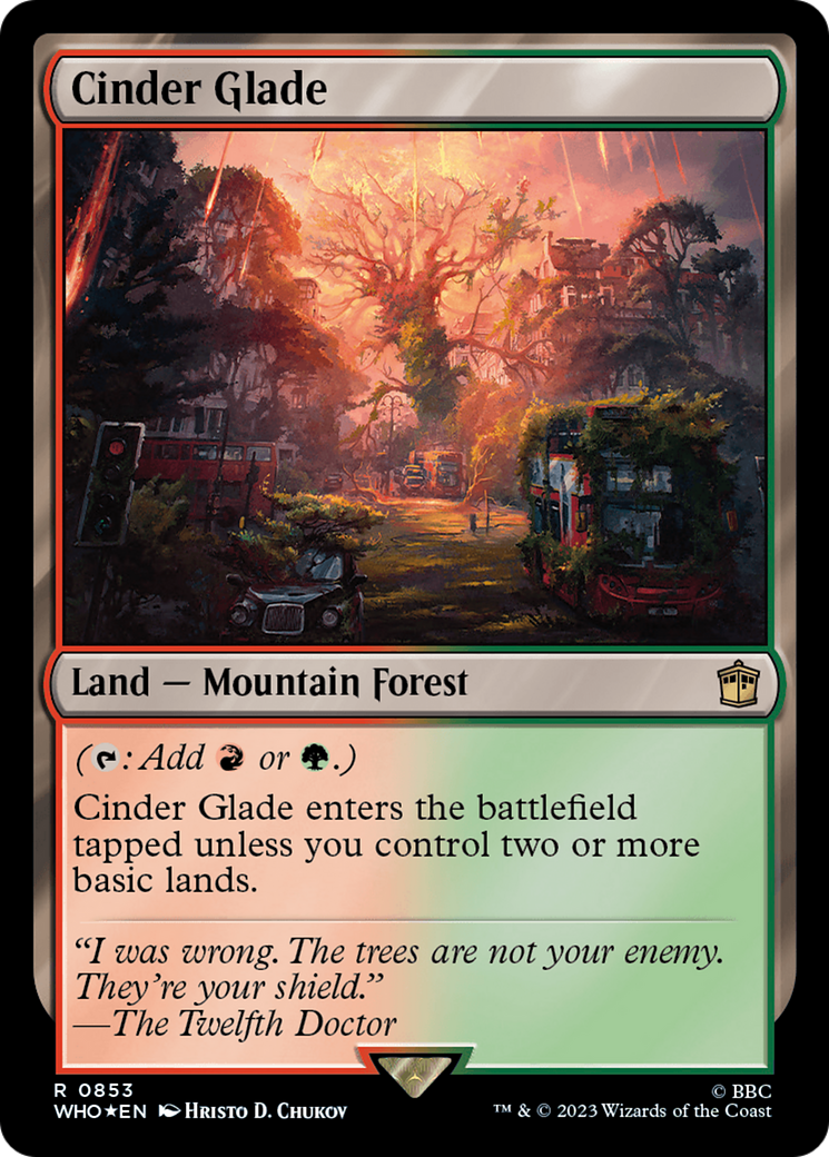 Cinder Glade (Surge Foil) [Doctor Who] | Gear Gaming Bentonville