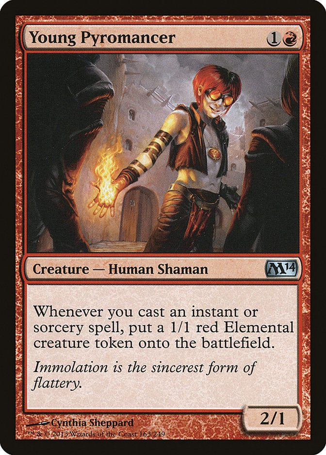Young Pyromancer [Magic 2014] | Gear Gaming Bentonville